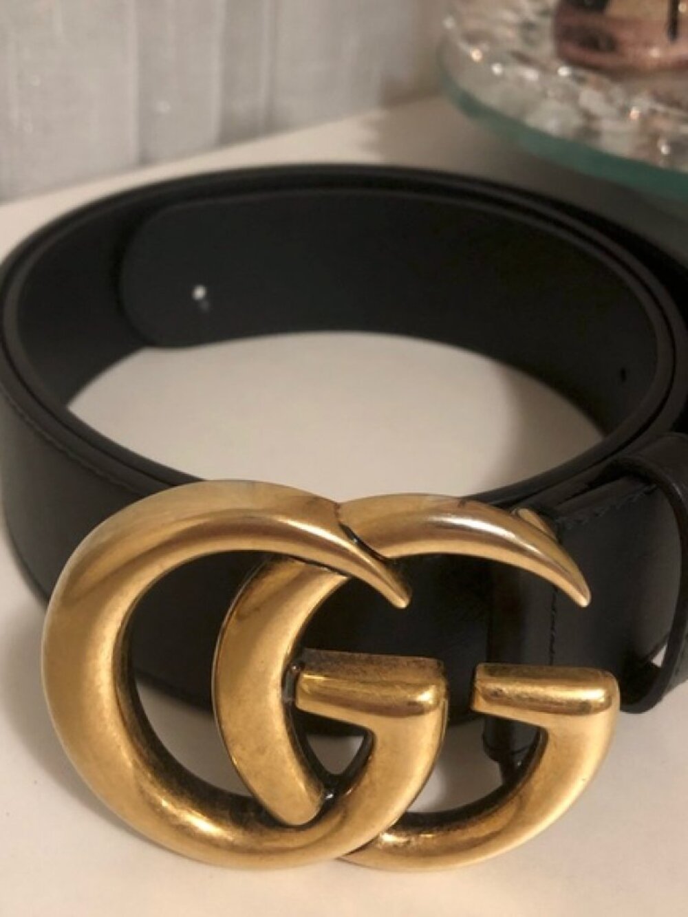 Gucci GG Leather belt